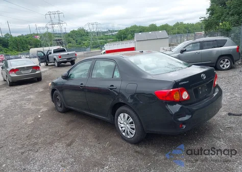 2010 Toyota Corolla Le из США, поврежденный, VIN 2T1BU4EE0AC265128